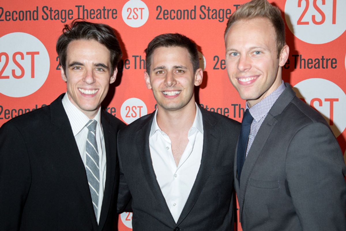 Steven Levenson, Benj Pasek, Justin Paul at 