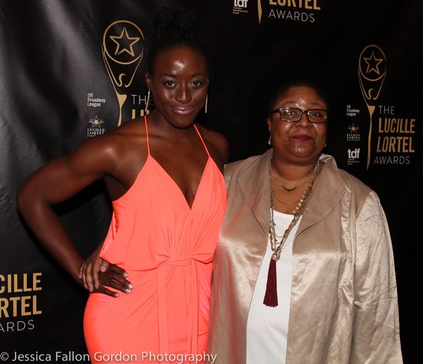 Ito Aghayere and Myra Lucretia Taylor Photo