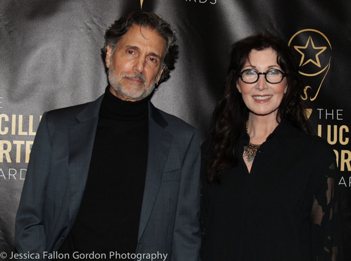 Chris Sarandon and Joanna Gleason at 