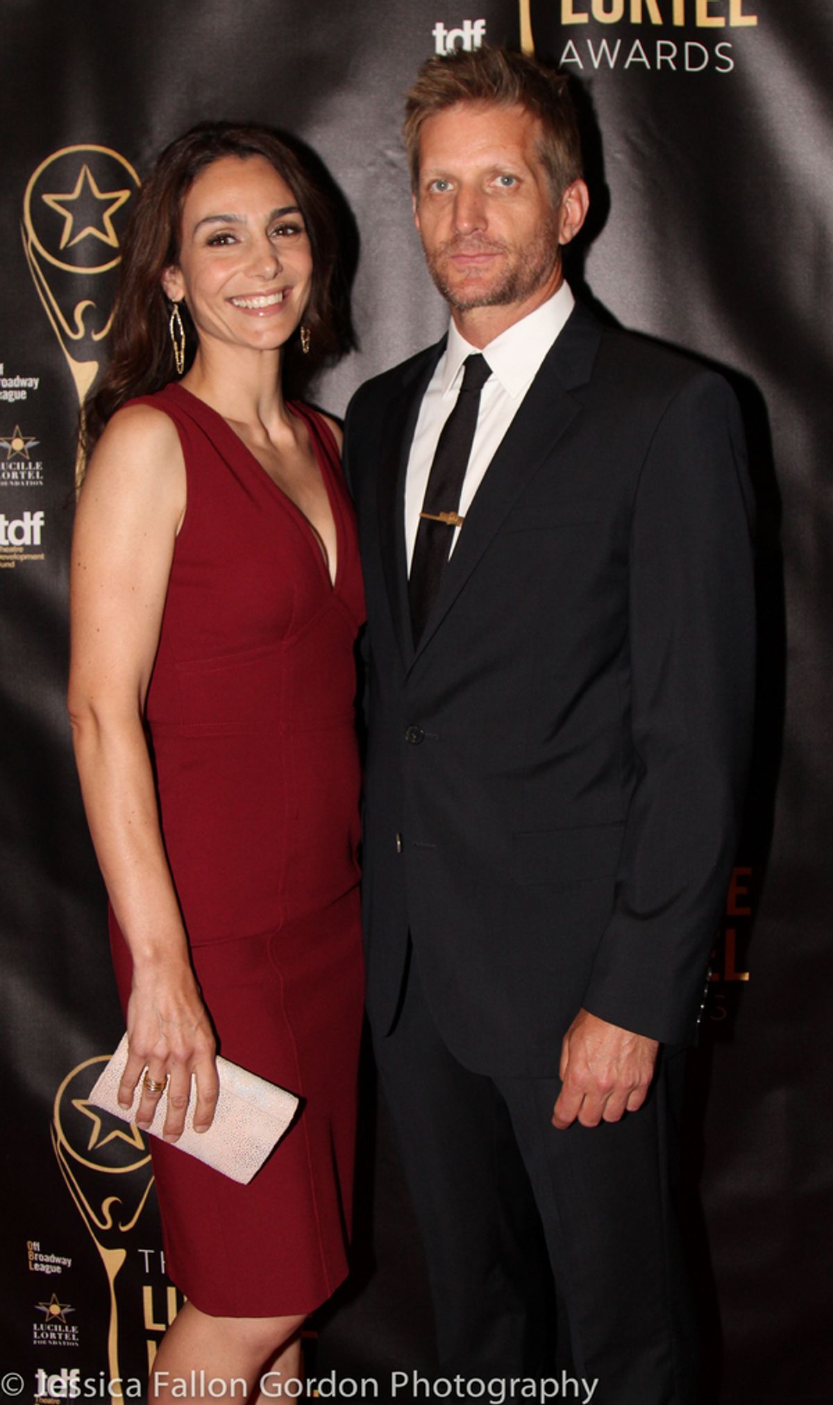 Annie Parisse and Paul Sparks at 