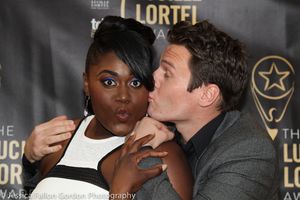 Danielle Brooks and Jonathan Groff @ BroadwayWorld Danielle Brooks and Jonathan Groff Photo