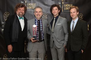 Oscar Eustis, George Brant, Michael Urie and Ryan Spahn @ BroadwayWorld Oscar Eustis, George Brant, Michael Urie and Ryan Spahn Photo