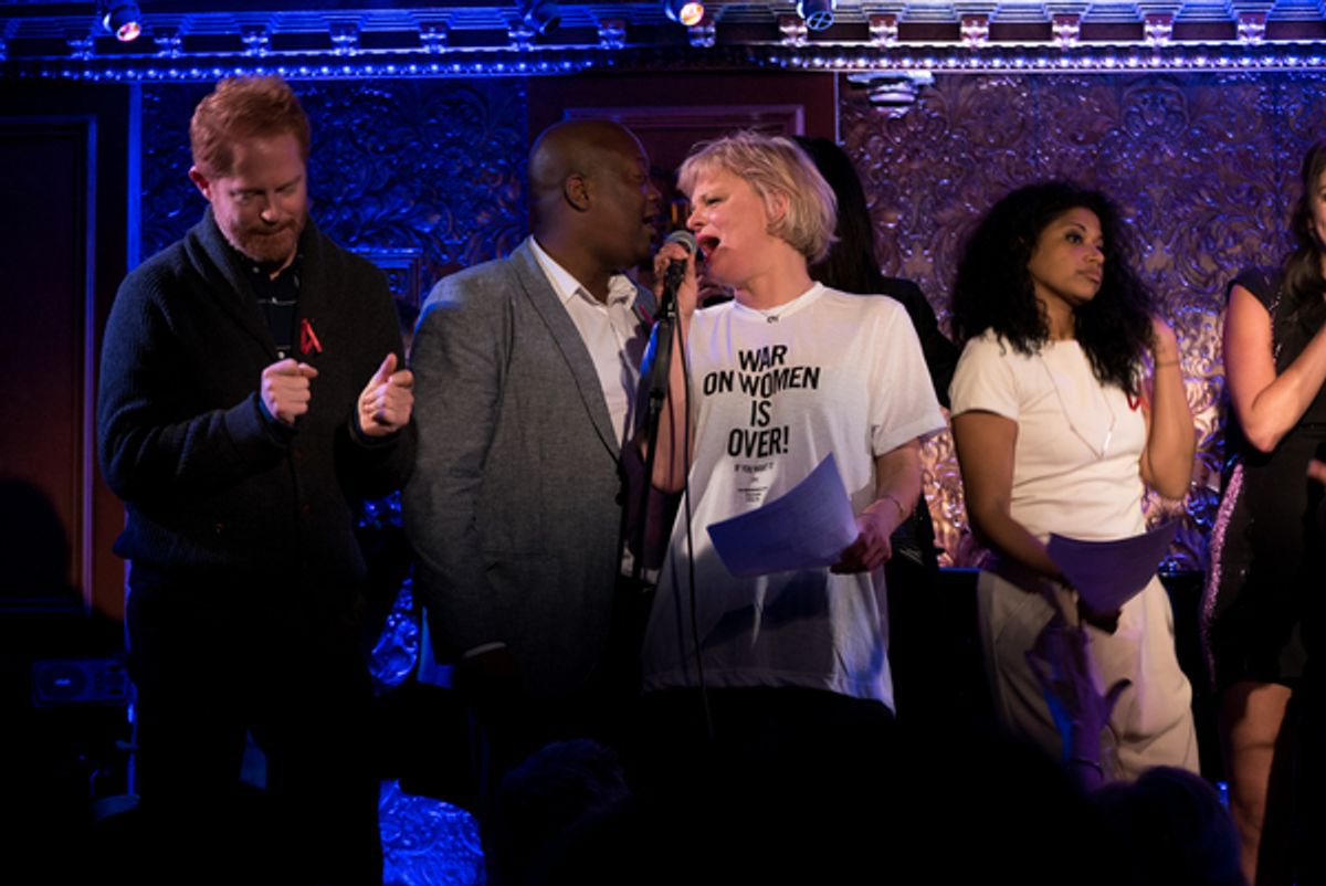 Tituss Burgess, Martha Plimpton at 