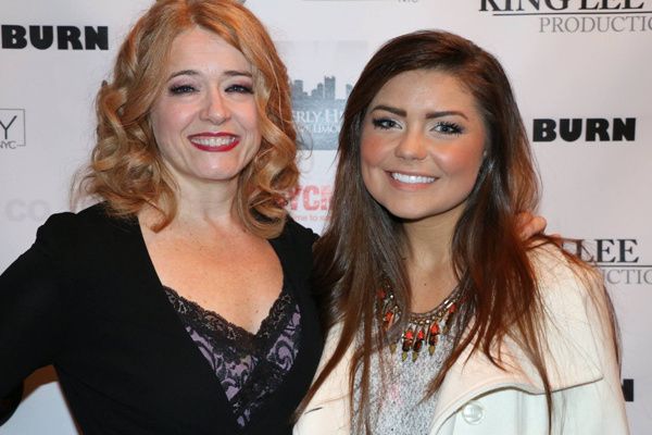 Leslie Becker with fellow AP Music Artist Sabrina Salice Photo