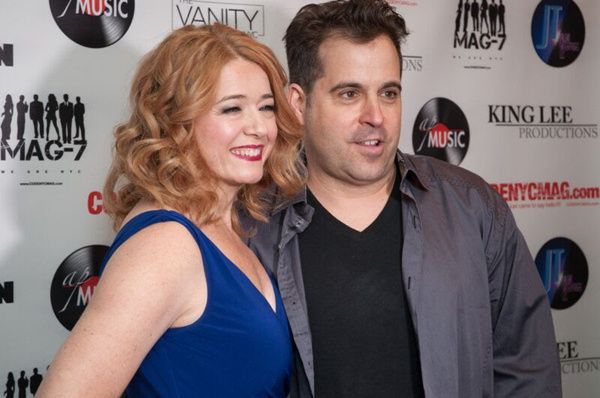 Leslie Becker with producer Joe Vulpis Photo