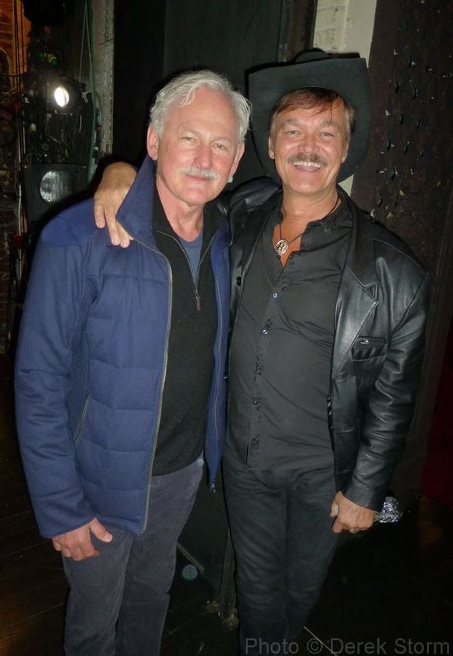 Photo Flash: Randy Jones & Victor Garber Visit Broadway's BRIGHT STAR Image