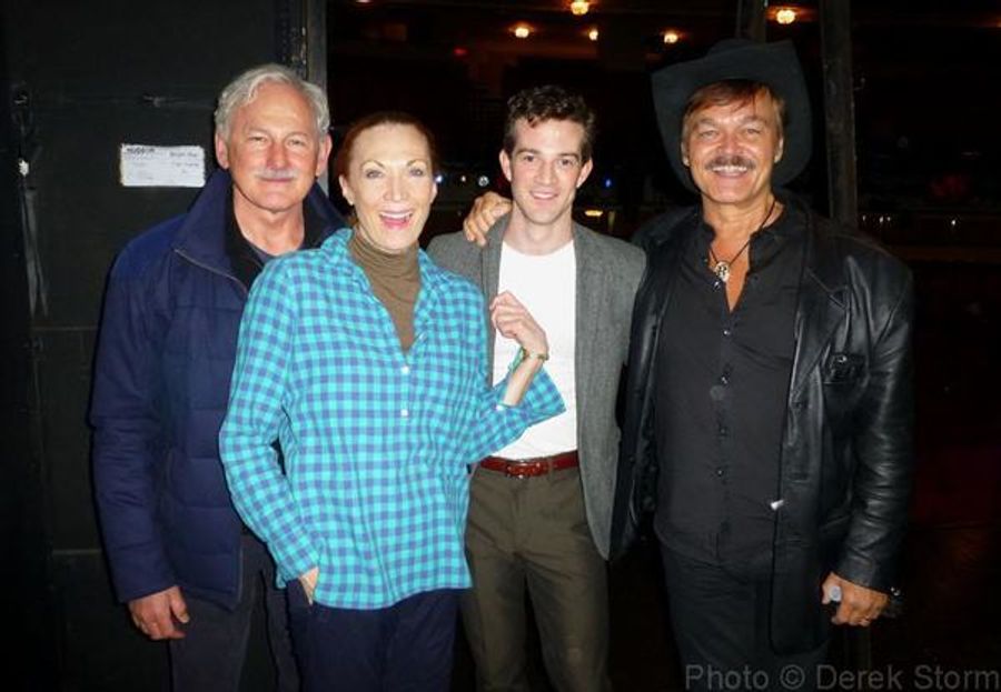 Photo Flash: Randy Jones & Victor Garber Visit Broadway's BRIGHT STAR Image