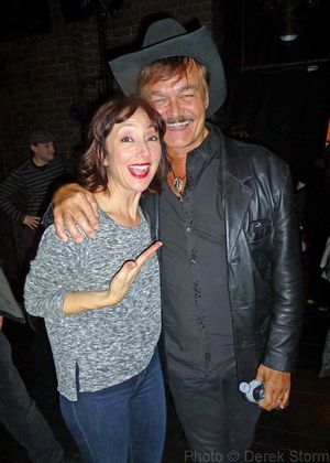 Carmen Cusack & Randy Jones @ BroadwayWorld Carmen Cusack & Randy Jones Photo