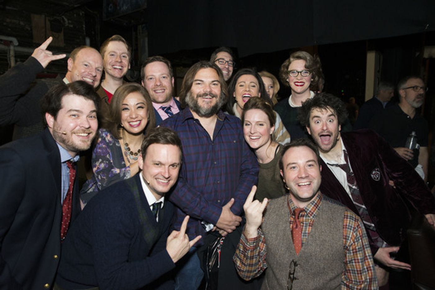 Photo Flash: Jack Black & Paul Rudd Visit Broadway's SCHOOL OF ROCK! Photo Flash: Jack Black & Paul Rudd Visit Broadway's SCHOOL OF ROCK! Image