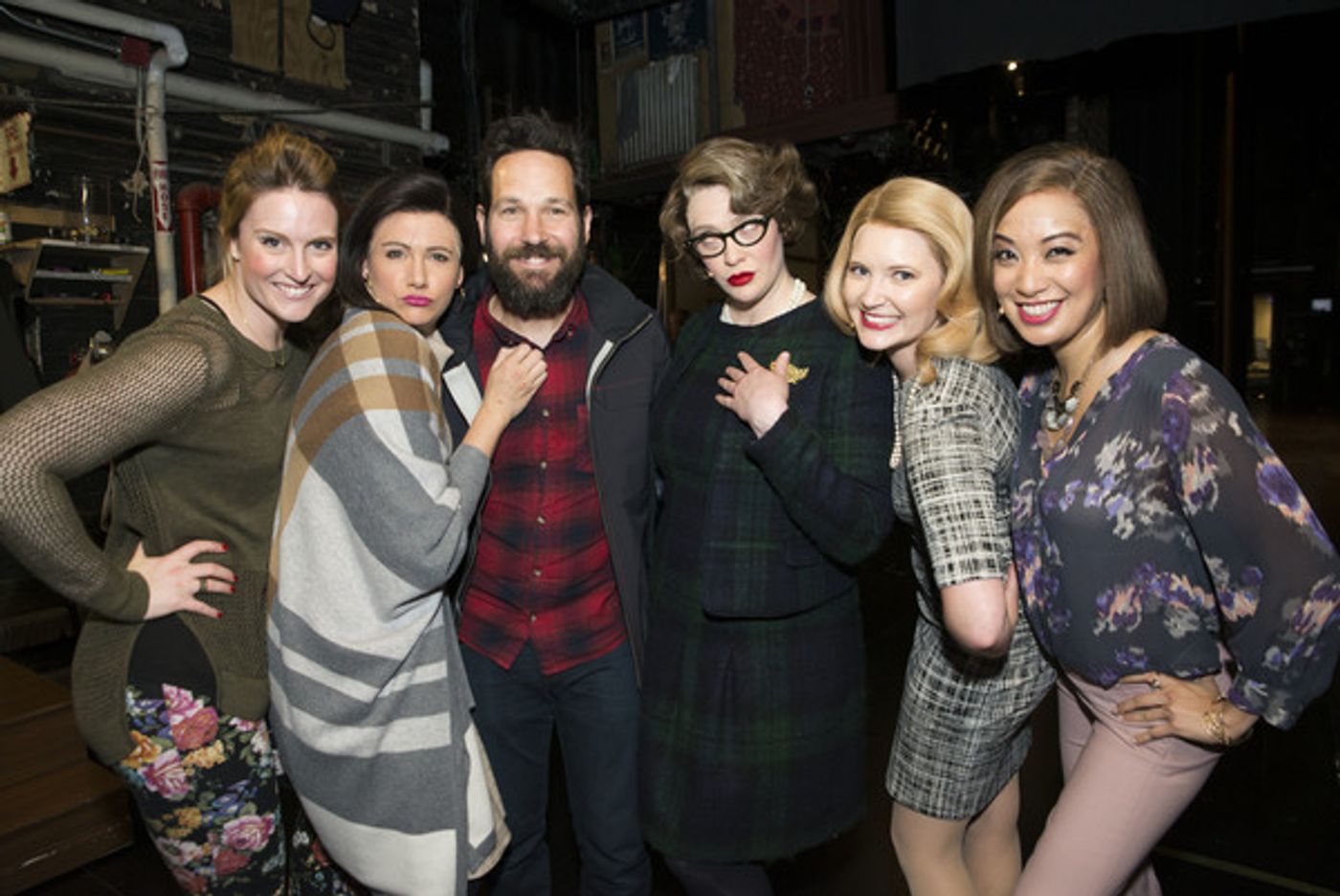 Photo Flash: Jack Black & Paul Rudd Visit Broadway's SCHOOL OF ROCK! Photo Flash: Jack Black & Paul Rudd Visit Broadway's SCHOOL OF ROCK! Image