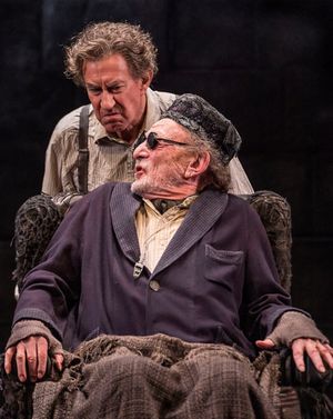 L-R: Barry McGovern and Alan Mandell Photo