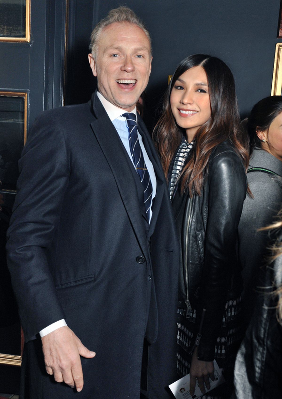 Gary Kemp & Gemma Chan at 