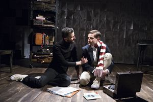 Aiden Sank as Gorey with Phil Gillen @ BroadwayWorld Aiden Sank as Gorey with Phil Gillen Photo