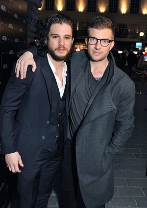 Kit Harrington & Jamie Lloyd @ BroadwayWorld Kit Harrington & Jamie Lloyd Photo
