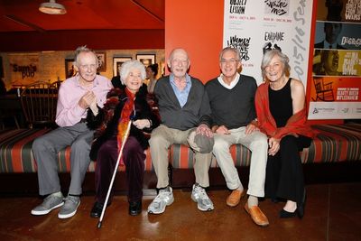 James Greene, Charlotte Rae, cast member/ Alan Mandell and Barry McGovern and Anne Ge Photo