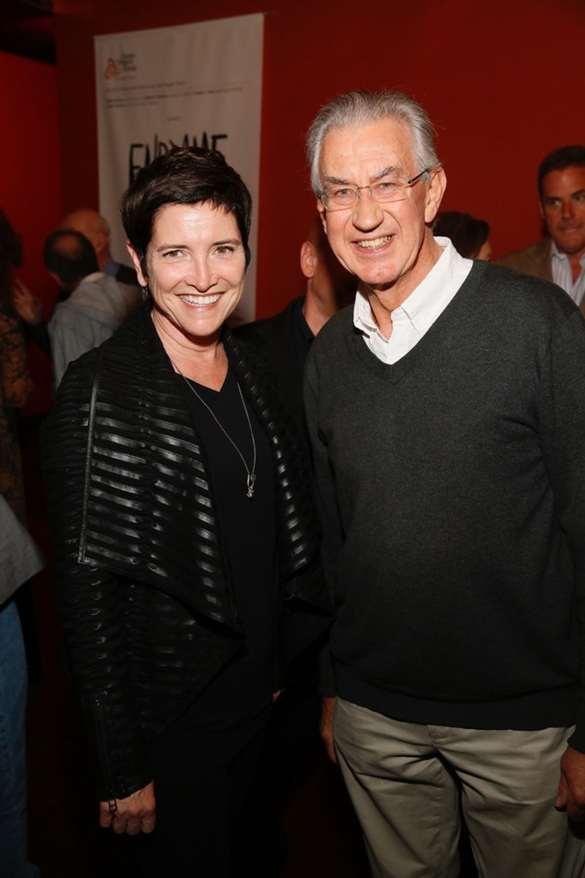 CTG Board President Kiki Ramos Gindler and Barry McGovern at 