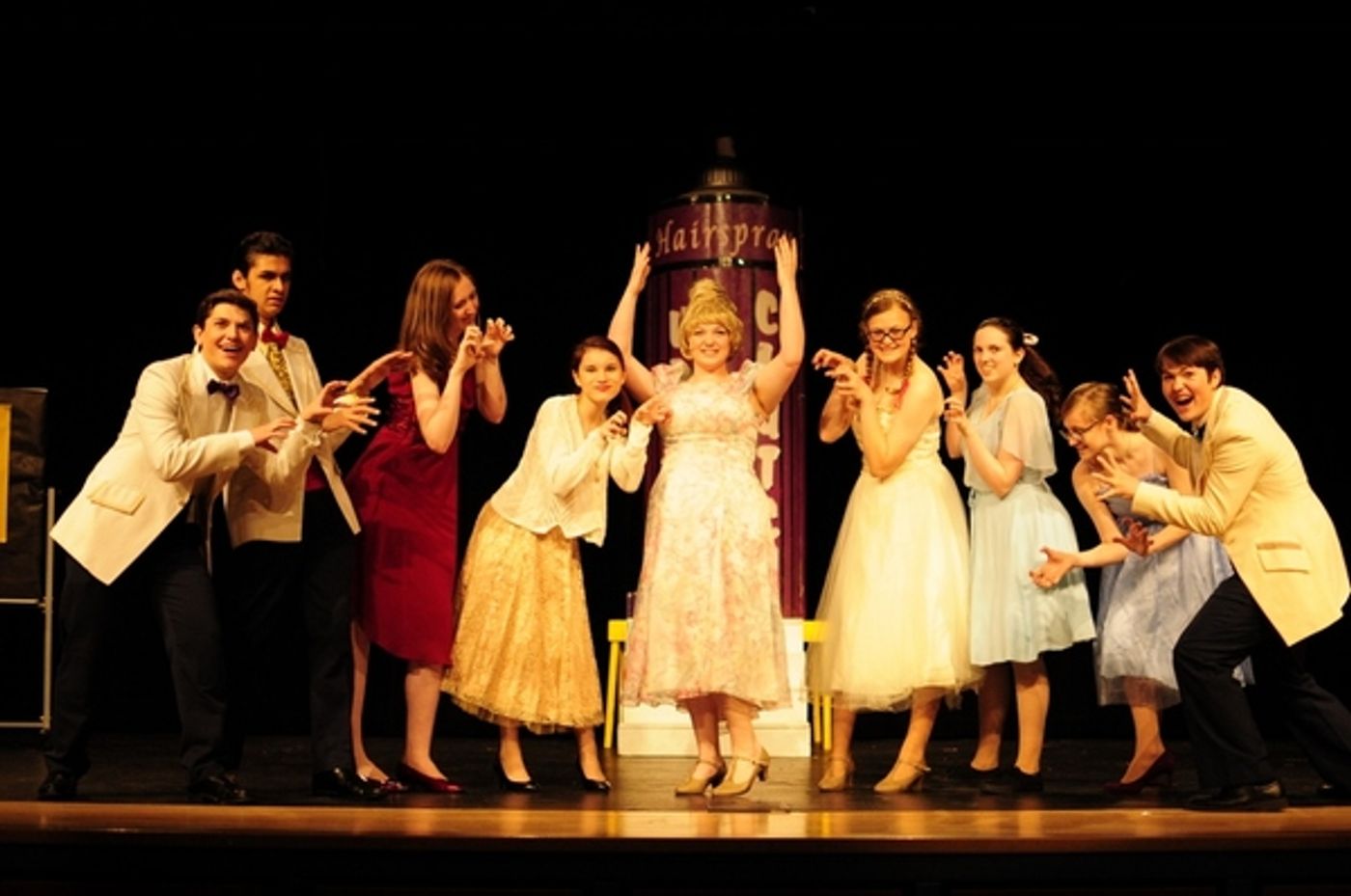 Photo Flash: First Look at Spanaway Lake High School's HAIRSPRAY Photo Flash: First Look at Spanaway Lake High School's HAIRSPRAY Image