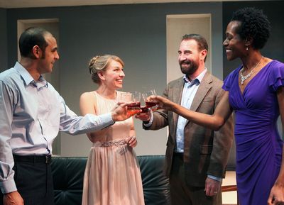 Adam El-Sharkawi, Jennifer Le Blanc, Michael Patrick Wiles, Atim Udoffia Photo