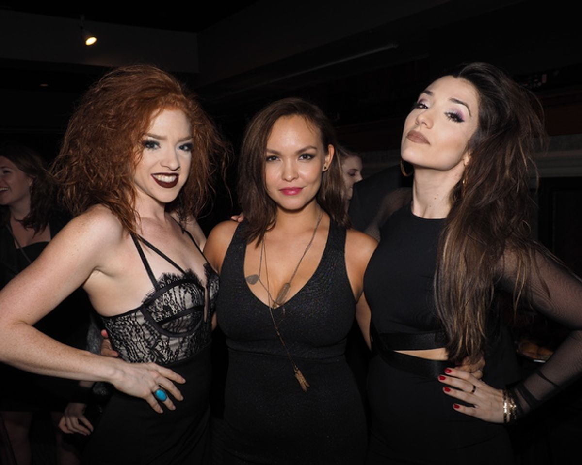 Adrianna Rose Lyons, Nicci Claspell, and Ashley Loren at 