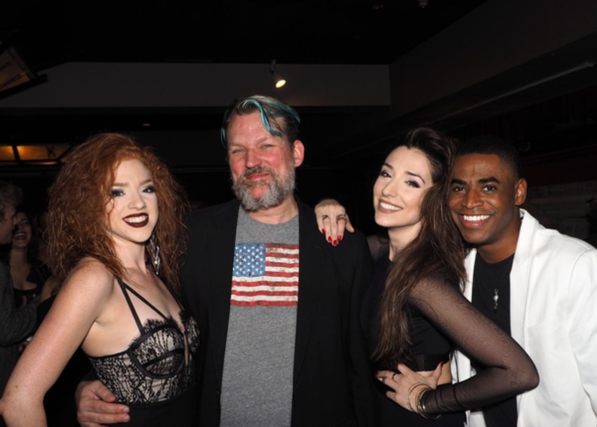 Adrianna Rose Lyons, Music  David O, Ashley Loren, and Alexander Garland at 