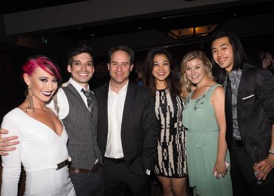 Nina Schreckengost, Billy Kametz, Charlotte Mary Wen, Ellie Wyman, and Chris Marcos w Photo