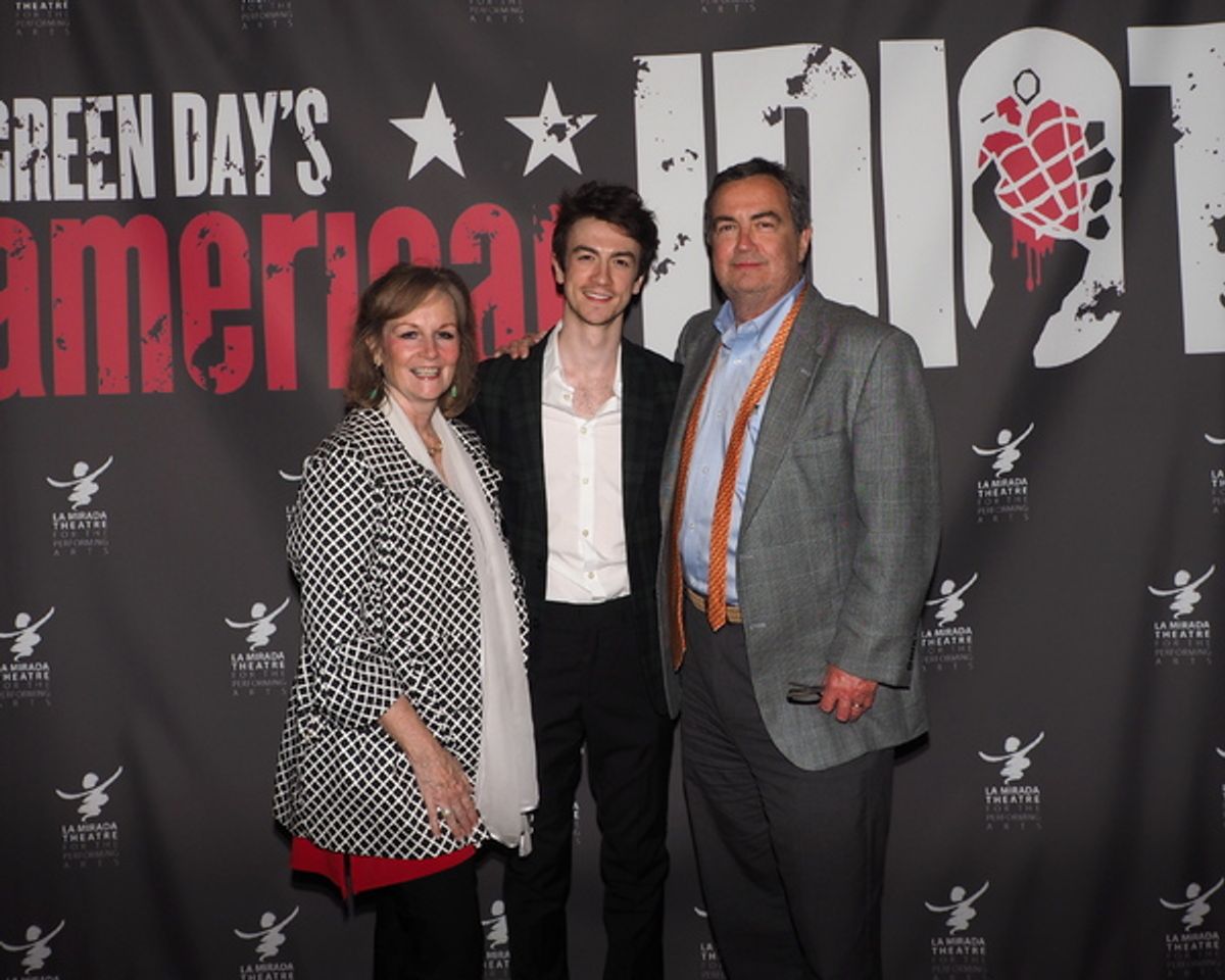 Patrick Reilly and family at 