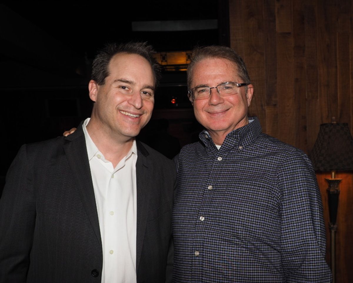 Brian Kite and Scenic Designer Rich Rose at 