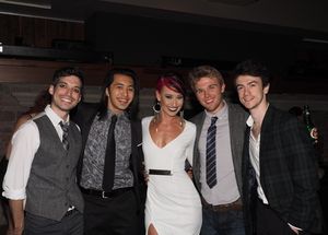 Billy Kametz, Chris Marcos, Nina Schreckengost, Ian Brininstool, and Patrick Reilly Photo