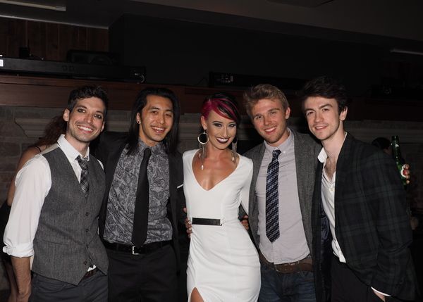 Billy Kametz, Chris Marcos, Nina Schreckengost, Ian Brininstool, and Patrick Reilly Photo