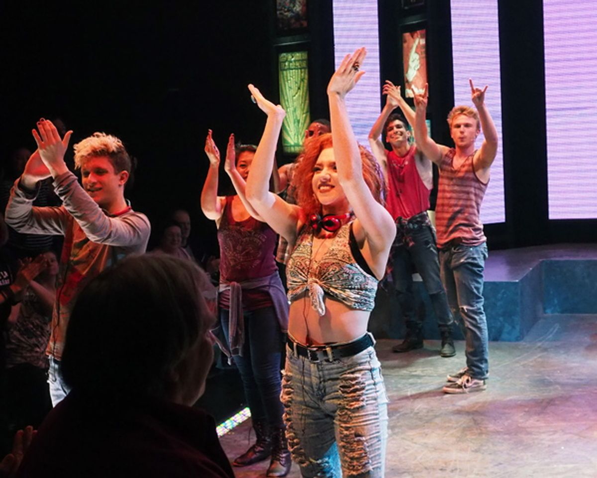 Dylan Hoffinger, Adrianna Rose Lyons, Billy Kametz, and Ian Brininstool at 