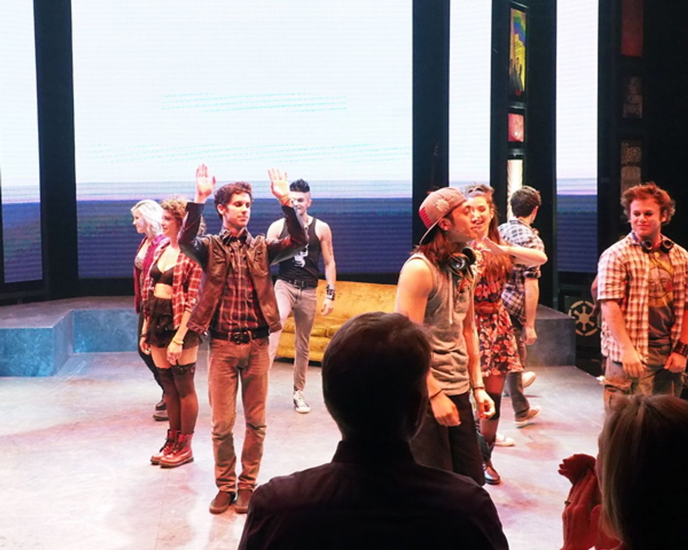 Photo Coverage: Curtain Call and Press Night Celebration of GREEN DAY'S AMERICAN IDIOT At La Mirada Theatre  Image