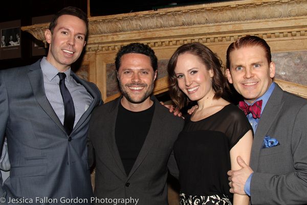 Jeremy Benton, Joshua Bergasse, Ellen Zolezzi and Robert Creighton Photo