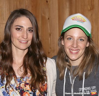 Sara Bareilles and Jessie Mueller Photo