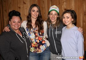 Keala Settle, Sara Bareilles, Jessie Mueller and Kimiko Glenn @ BroadwayWorld Keala Settle, Sara Bareilles, Jessie Mueller and Kimiko Glenn Photo