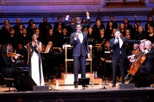 Montego Glover, Kyle Scatliffe and Jeremy Jordan Photo