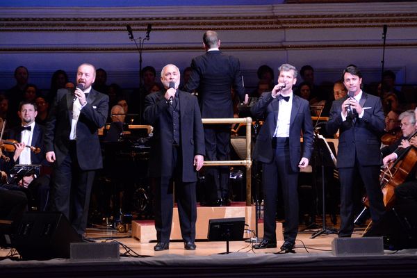John Owen-Jones, Robert Marien, Hugh Panero and Eric Kunze Photo