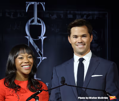 Nikki M. James and Andrew Rannells  Photo