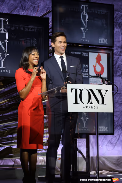 Nikki M. James and Andrew Rannells  Photo