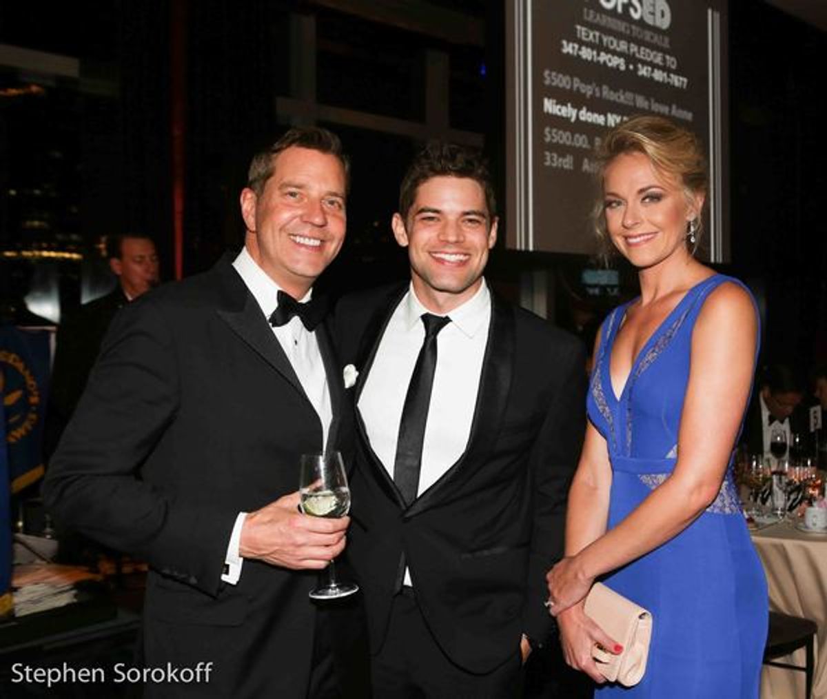 Steven Reineke, Jeremy Jordan, Ashley Spencer at 