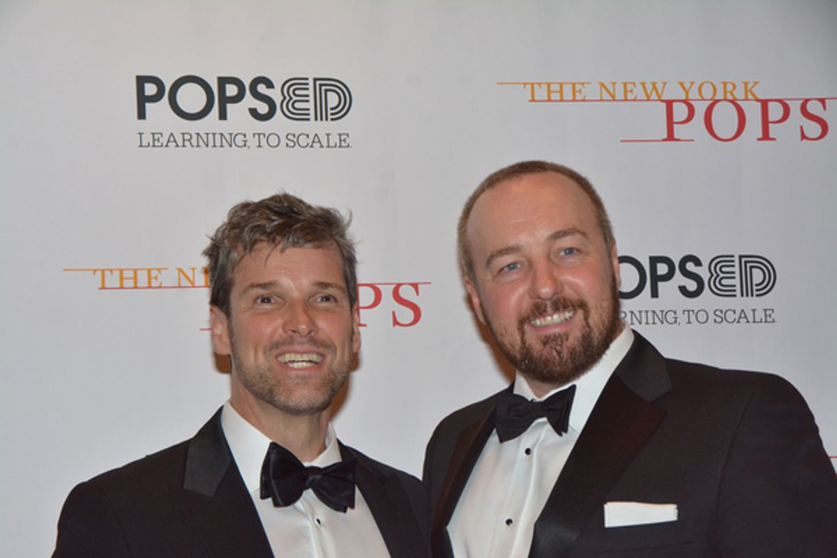 Hugh Panaro and John Owen-Jones at 