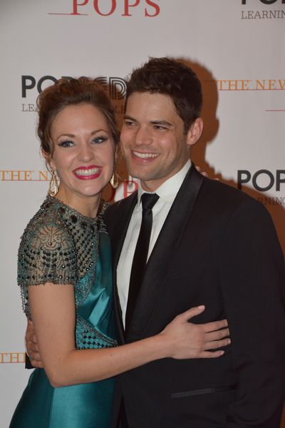 Laura Osnes and Jeremy Jordan Photo