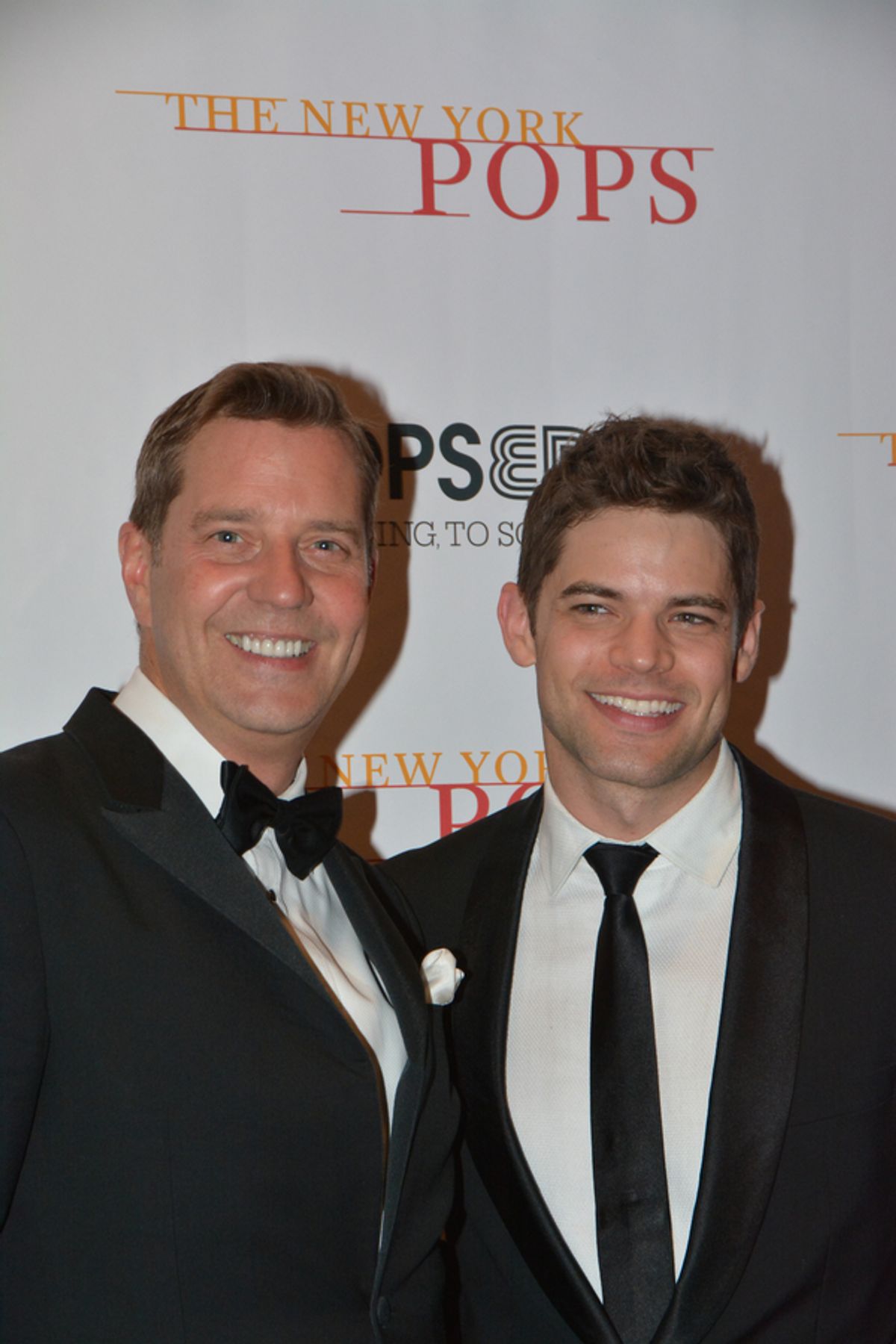 Steven Reineke and Jeremy Jordan at 