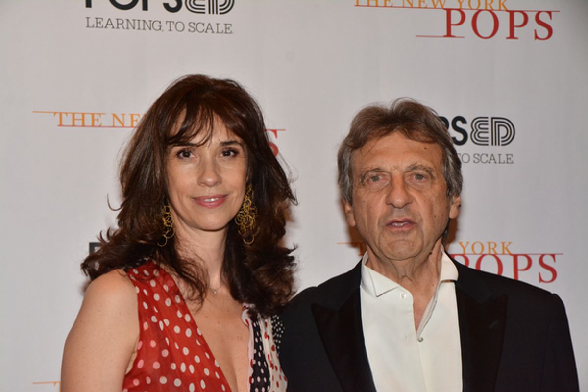 Marie Zamora and Alain Boublil at 