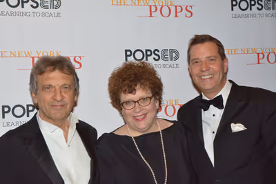 Alain Boublil, Judith Clurman and Steven Reineke Photo