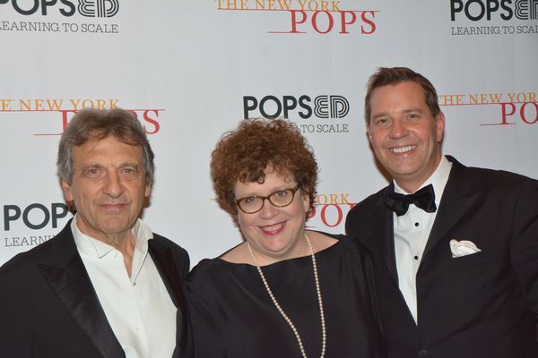 Alain Boublil, Judith Clurman and Steven Reineke Photo