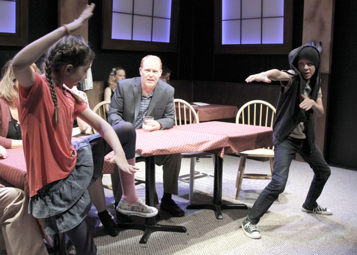 Photo Flash: New Look at Chance Theater's THE BIG MEAL  Image