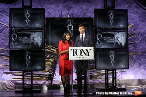 Nikki M. James and Andrew Rannells @ BroadwayWorld Nikki M. James and Andrew Rannells Photo