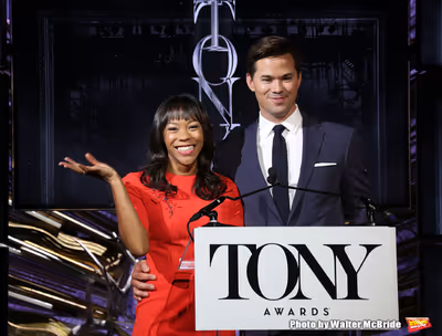 Nikki M. James and Andrew Rannells  Photo