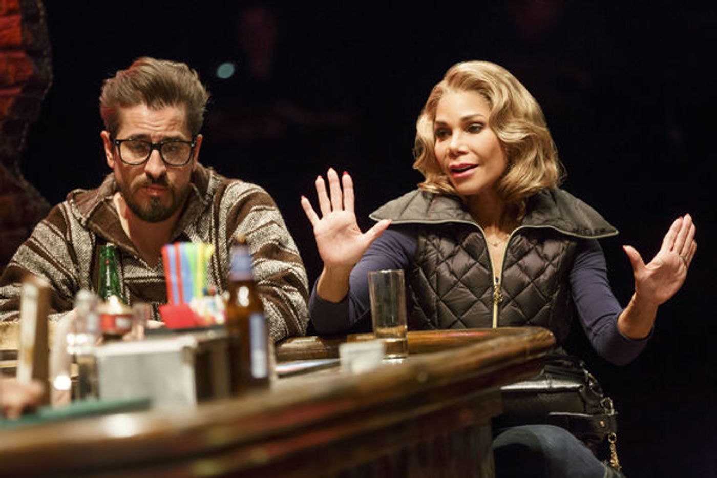 Photo Flash: First Look at Daphne Rubin-Vega, Matthew Saldivar, Samira Wiley and More in DAPHNE'S DIVE at Signature Theatre  Image