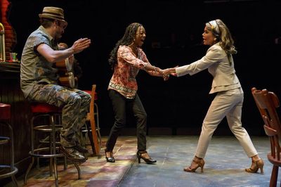 Matthew Saldivar as Pablo, Samira Wiley as Ruby and Daphne Rubin-Vega as Inez Photo